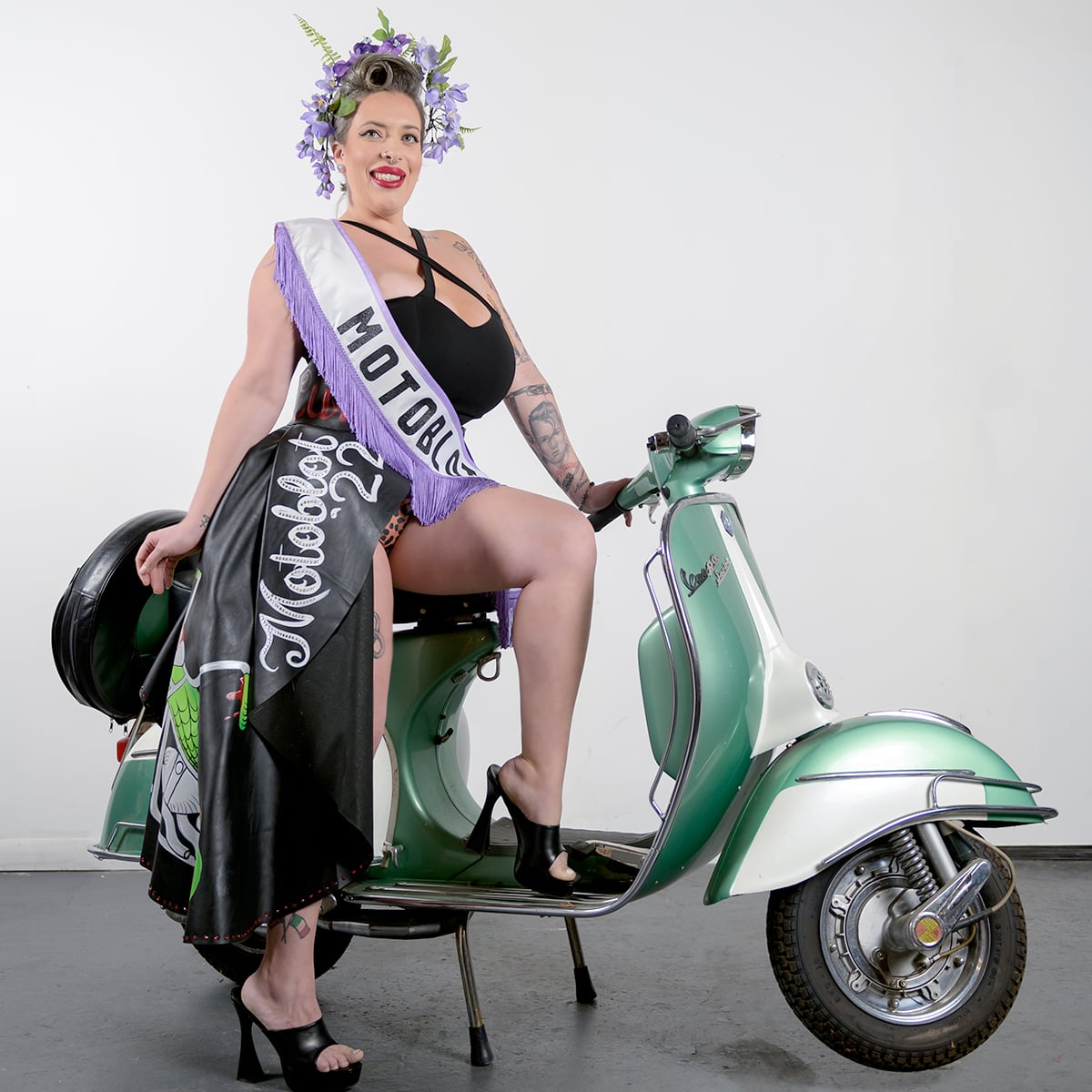 Motoblot 2022 Pin-Up Contest Winner - Venus LaCure